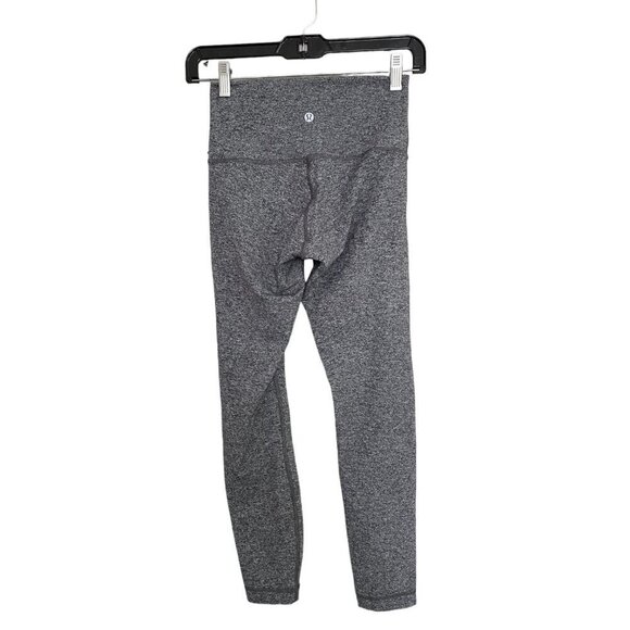 Lululemon Wunder Under High-Rise Tight 25", Heathered Black - Picture 4 of 4